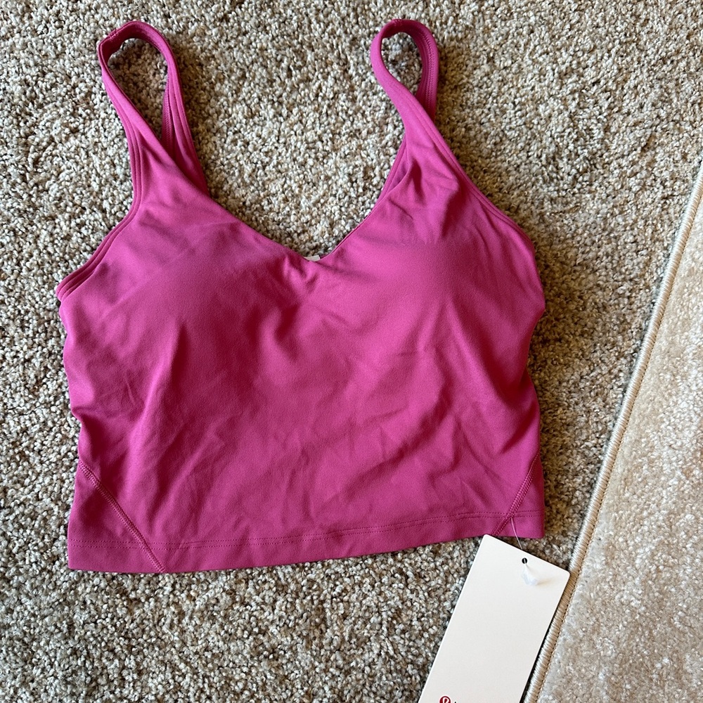 Lululemon Align Tank Top Pink Lychee